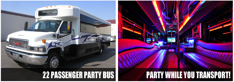 airport transportation party bus rentals albuquerque