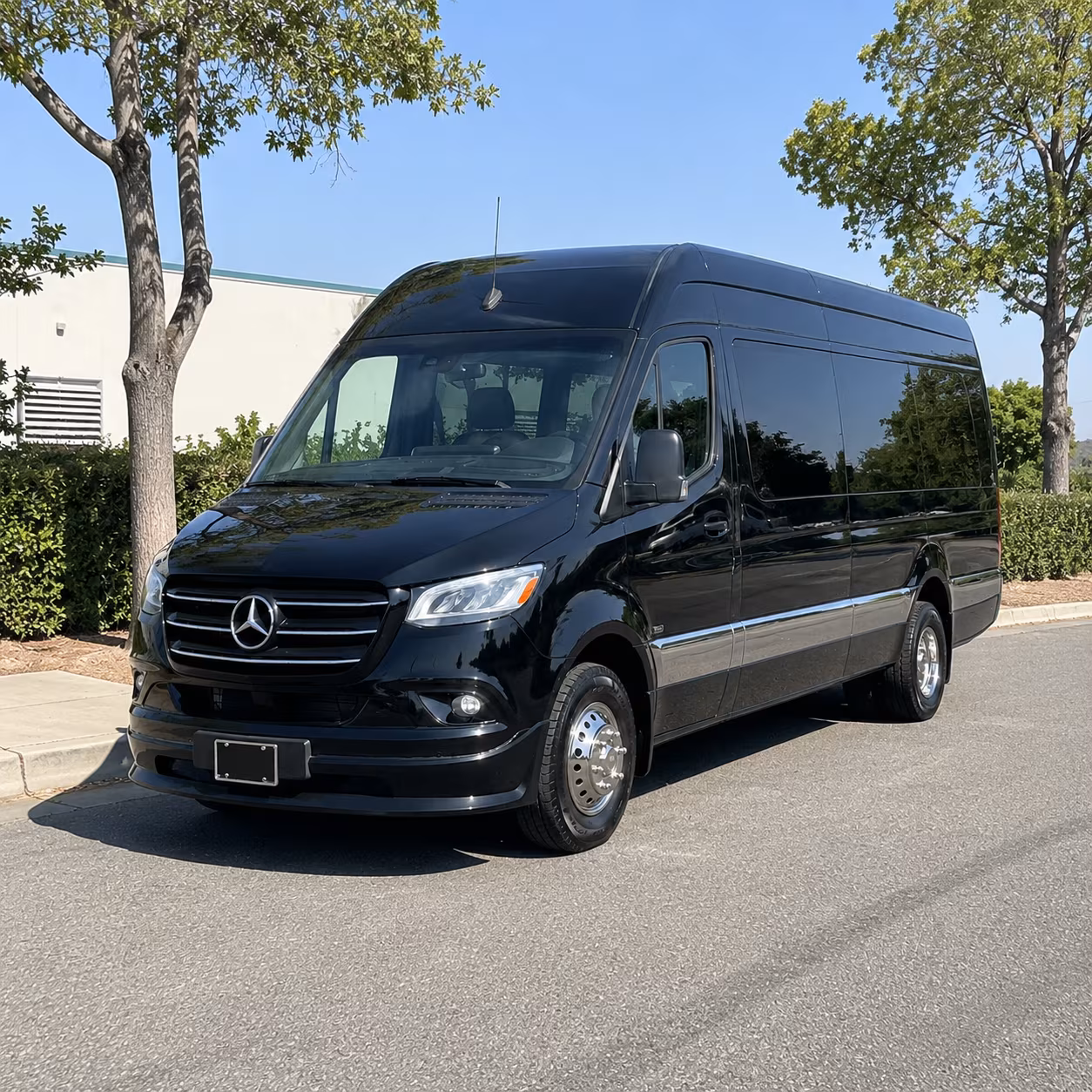 Albuquerque Airport Shuttle & Transportation party bus exterior