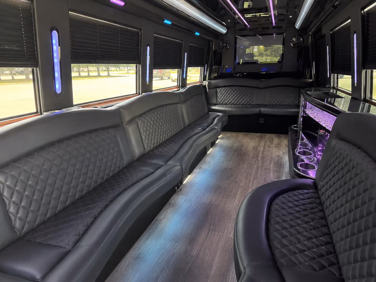 Albuquerque Concert & Music Festival Transportation party bus exterior