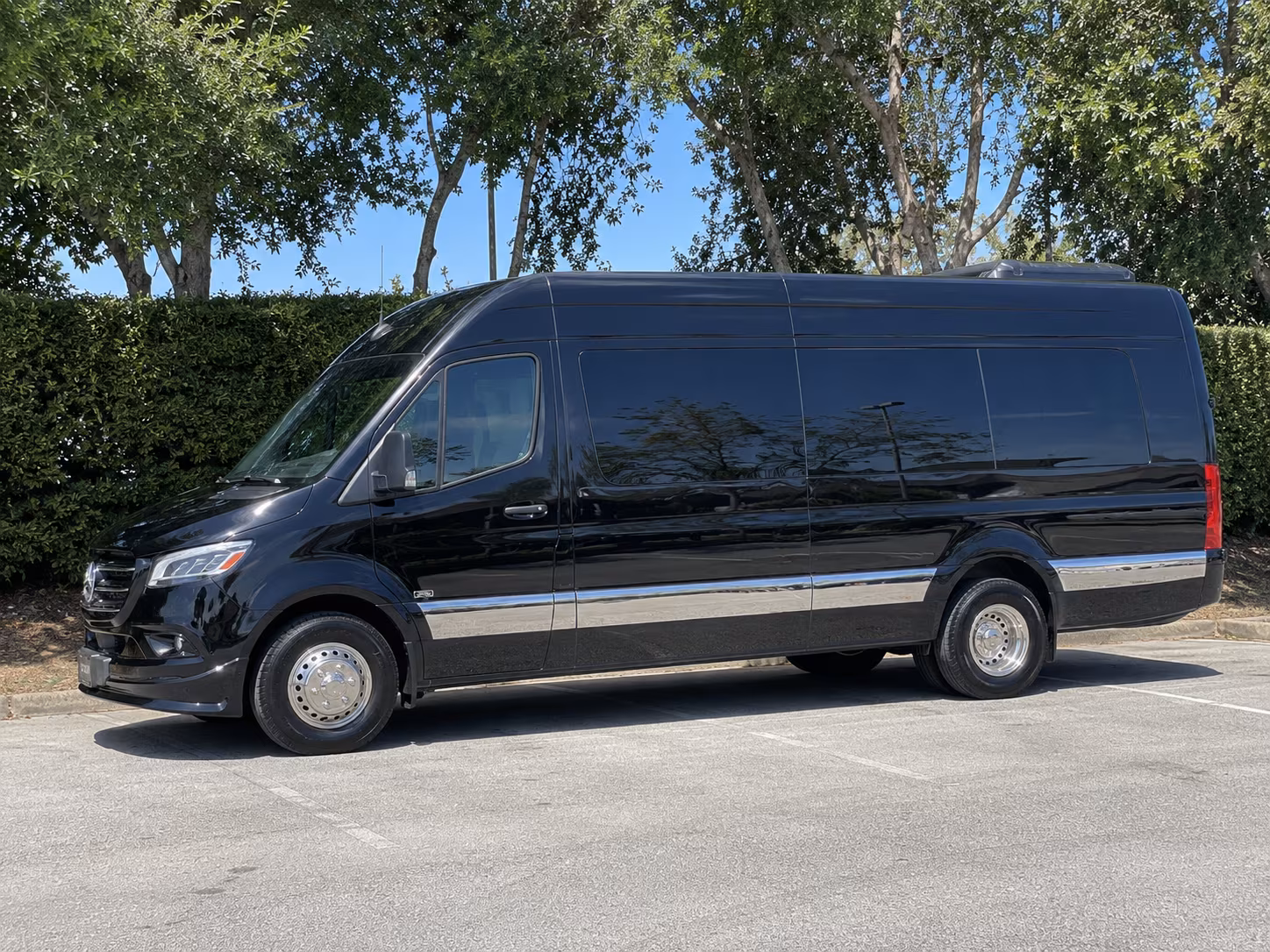 Albuquerque Corporate Transportation party bus exterior