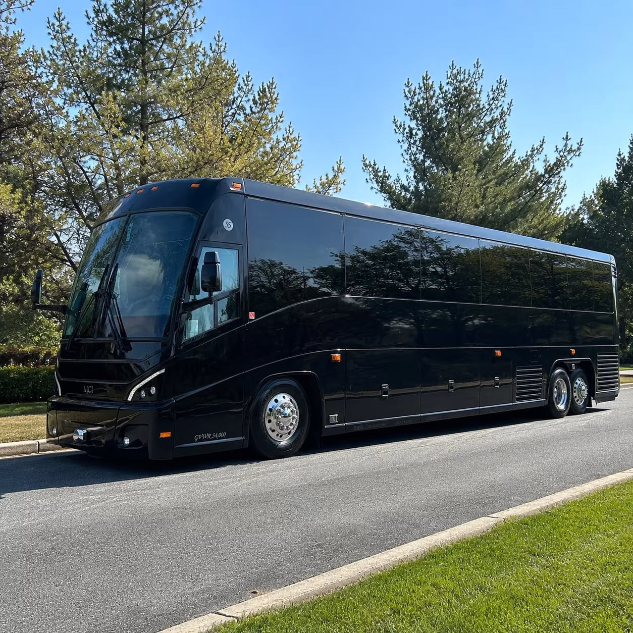 Albuquerque Corporate Transportation party bus exterior