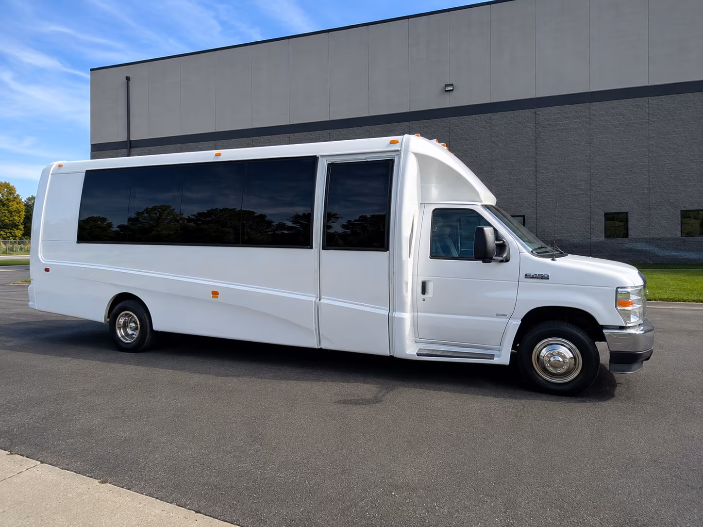 Albuquerque Corporate Transportation party bus exterior