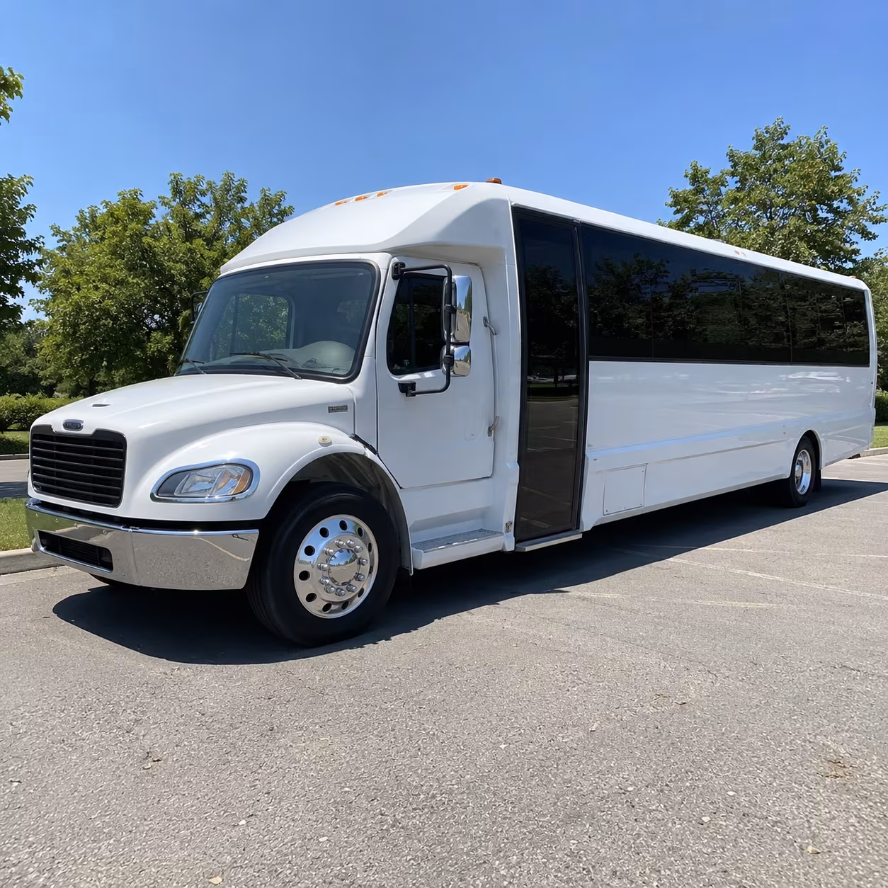 Albuquerque Corporate Transportation party bus exterior