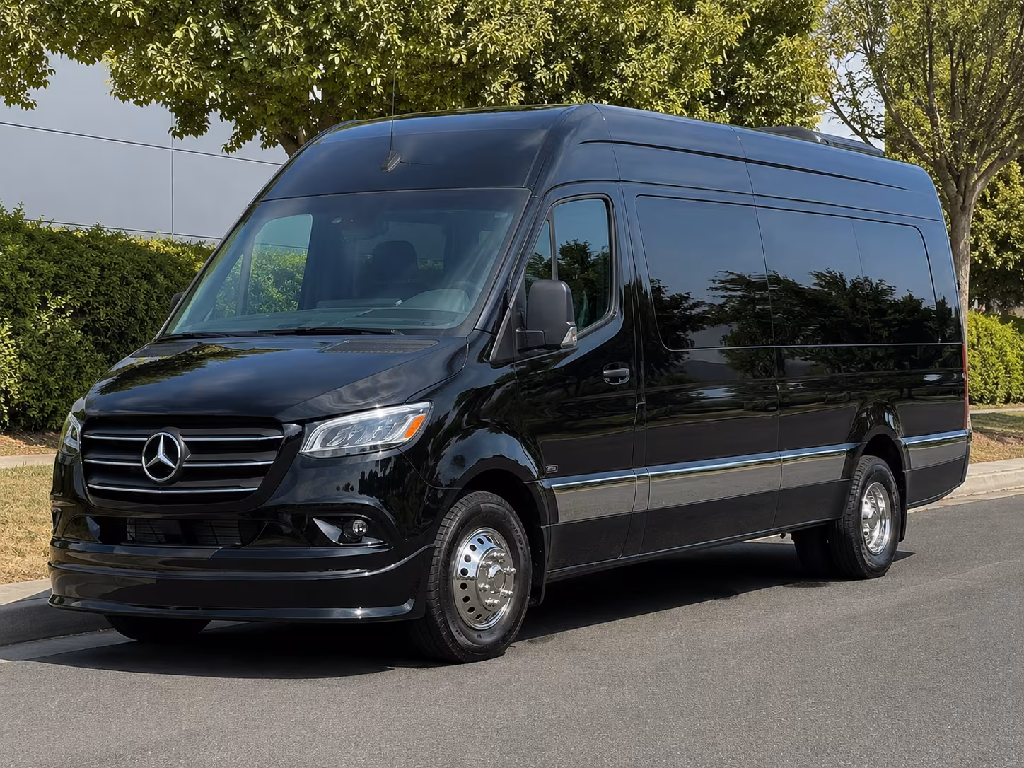 Albuquerque Corporate Transportation party bus exterior