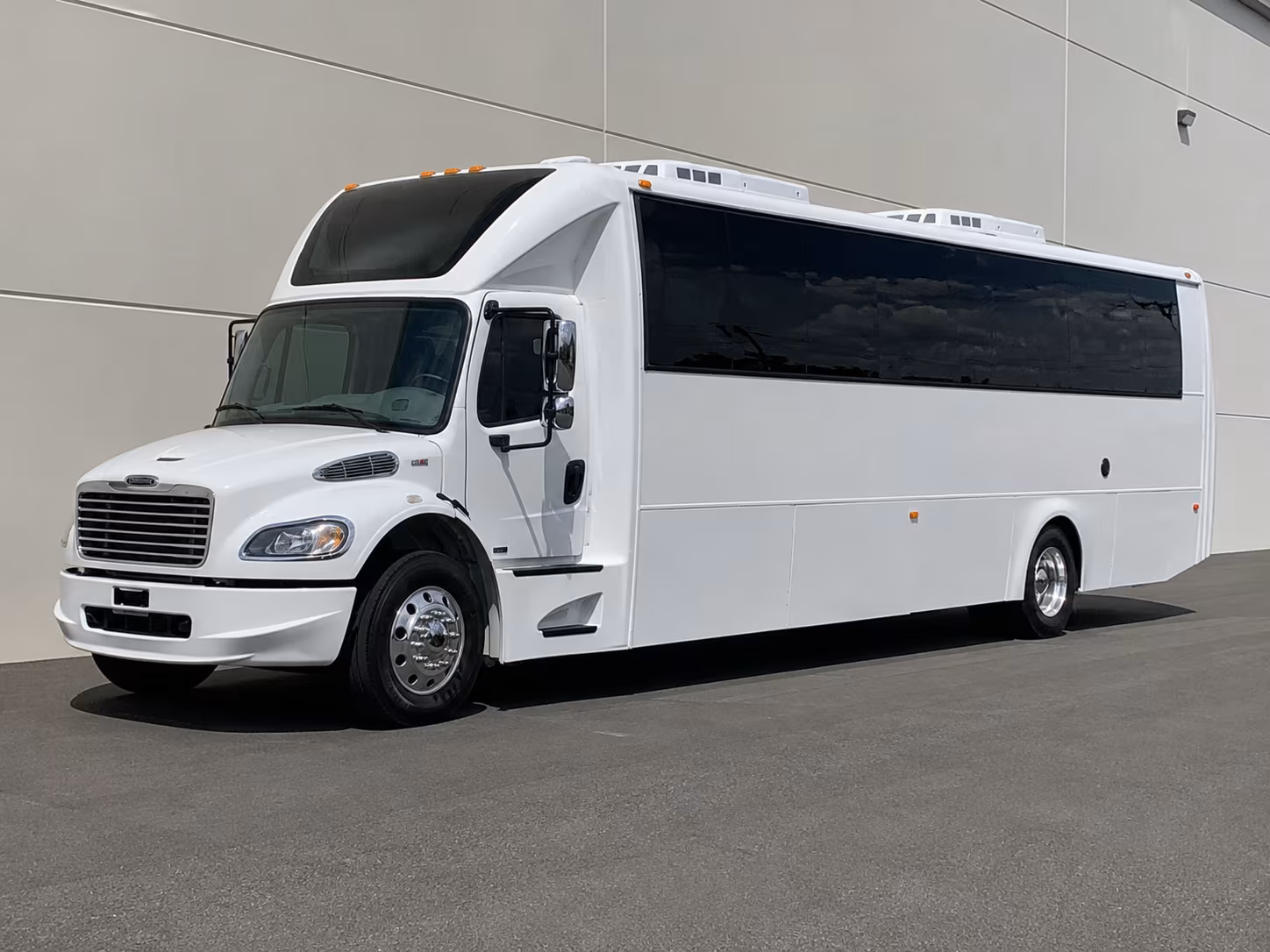 Albuquerque Prom & Homecoming Transportation party bus exterior