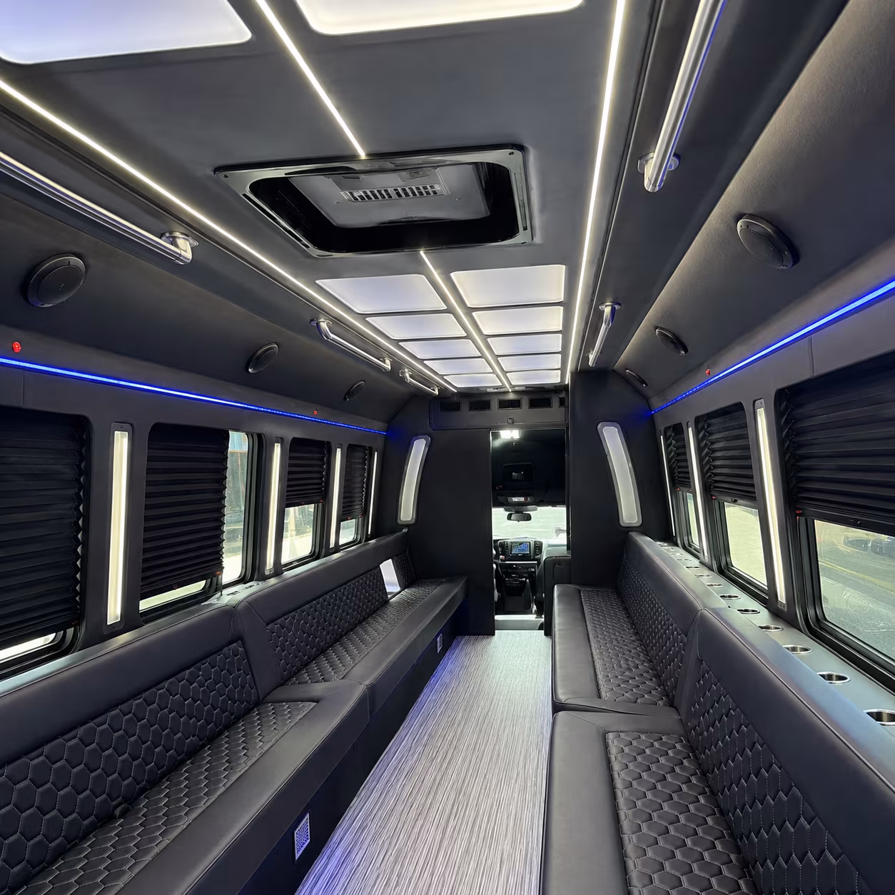 Albuquerque Sporting Event Transportation onboard seating