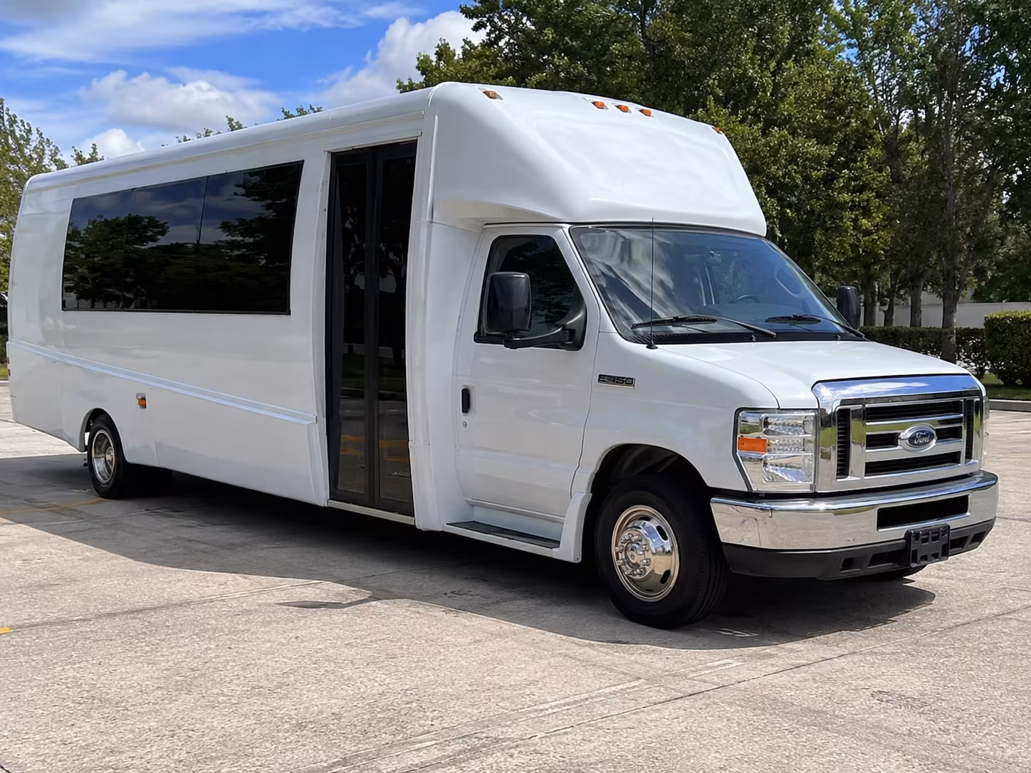 Albuquerque Sporting Event Transportation party bus interior