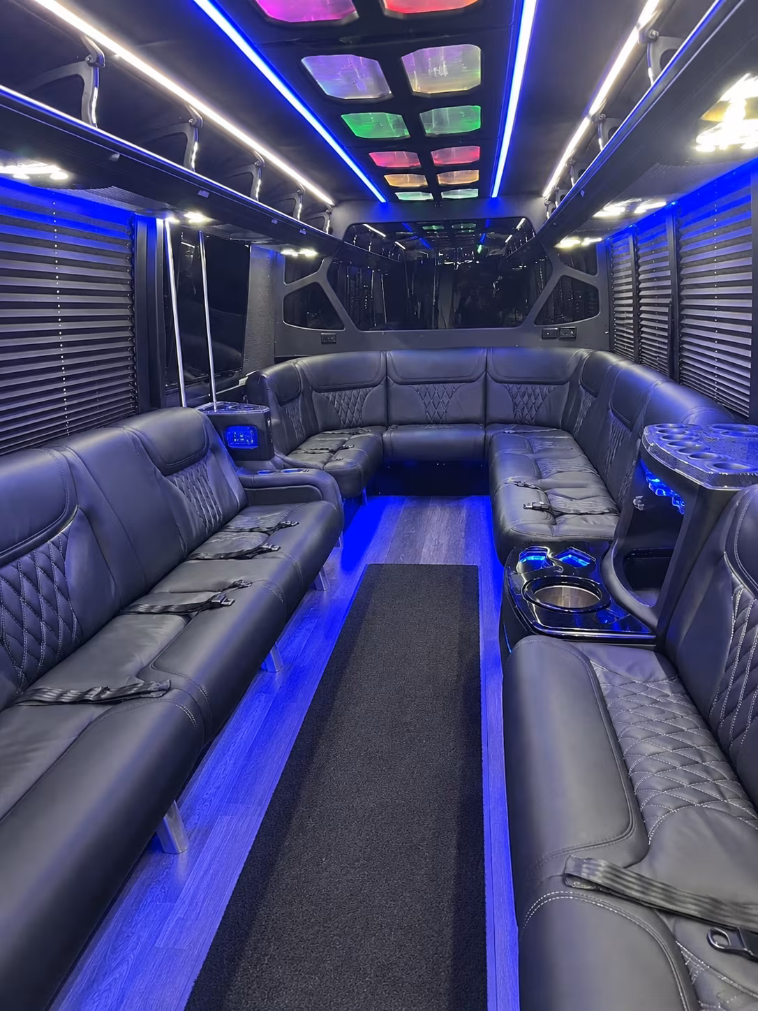 Albuquerque Winery Tour & Pub Crawl Transportation party bus exterior